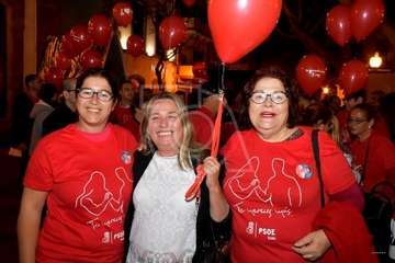 Arranque de la campaña electoral en Telde (Foto TA y Antonio Alí)